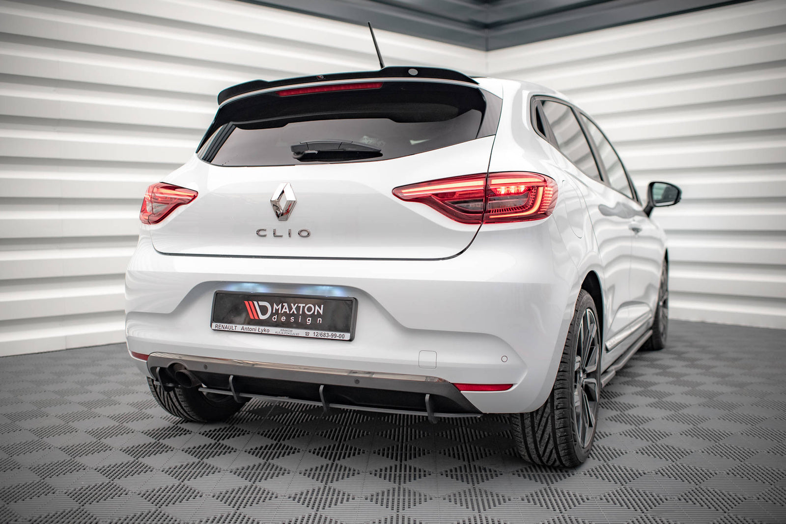 Dyfuzor Tylny Street Pro Renault Clio Mk5 Maxton