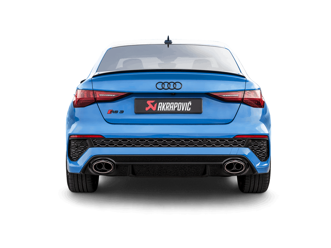 Akrapovič Układ wydechowy Evolution tytan 2022–2024 OPF/GPF Sedan – Audi RS3 8Y – zdjęcie 3