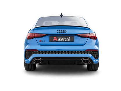 Akrapovič Układ wydechowy Evolution tytan 2022–2024 OPF/GPF Sedan – Audi RS3 8Y – zdjęcie 3