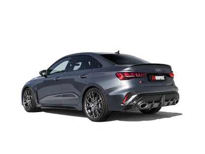 Akrapovič Układ wydechowy Evolution tytan 2025– OPF/GPF Sedan S-AU/TI/28H – Audi RS3 8Y – zdjęcie 3
