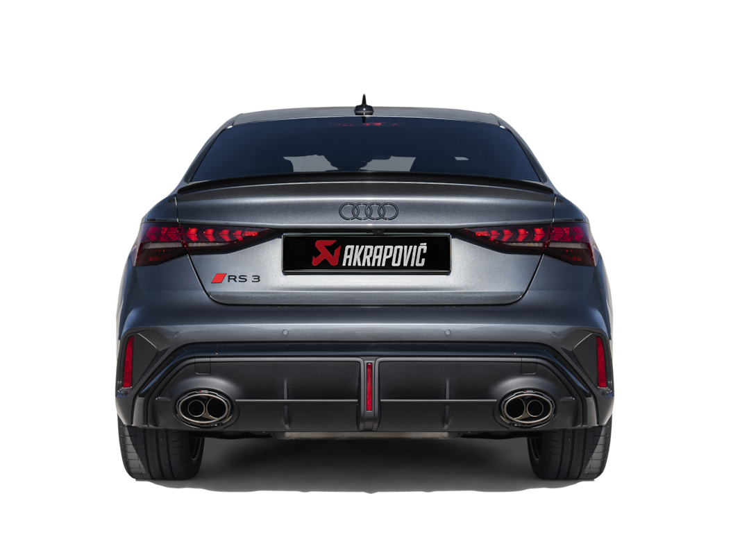 Akrapovič Układ wydechowy Evolution tytan 2025– OPF/GPF Sedan S-AU/TI/28H – Audi RS3 8Y – zdjęcie 4