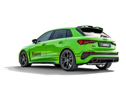 Akrapovič Układ wydechowy Evolution tytan 2022–2024 OPF/GPF Sportback – Audi RS3 8Y – zdjęcie 4