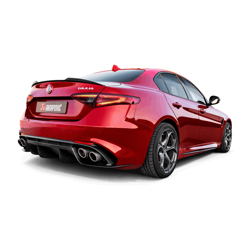 Akrapovič Układ wydechowy Evolution tytan – Alfa Romeo Giulia Quadrifoglio 952 – zdjęcie 4