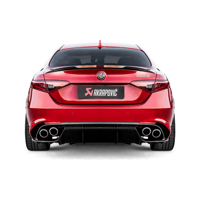 Akrapovič Układ wydechowy Evolution tytan – Alfa Romeo Giulia Quadrifoglio 952 – zdjęcie 5