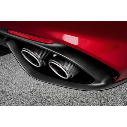 Akrapovič Układ wydechowy Evolution tytan – Alfa Romeo Giulia Quadrifoglio 952 – zdjęcie 3