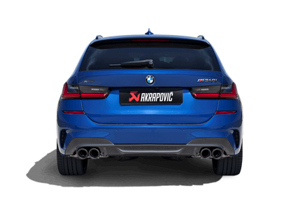 Akrapovič Wydech Slip-On tytan – BMW Seria 3 M340I G20 – zdjęcie 5