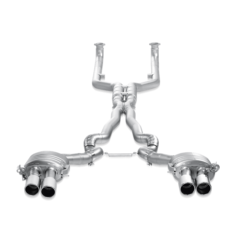 Akrapovič Układ wydechowy Evolution tytan – BMW M6 F12 / BMW M6 F13 – zdjęcie 2