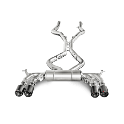 Akrapovič Układ wydechowy Evolution tytan – BMW X5 M F85 / BMW X6 M F86 – zdjęcie 2