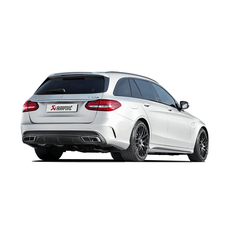 Akrapovič Układ wydechowy Evolution tytan – Mercedes-Benz Klasa C AMG C 63 S205 – zdjęcie 6