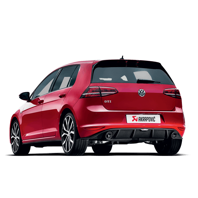Akrapovič Układ wydechowy Evolution tytan – Volkswagen Golf GTI VII – zdjęcie 5