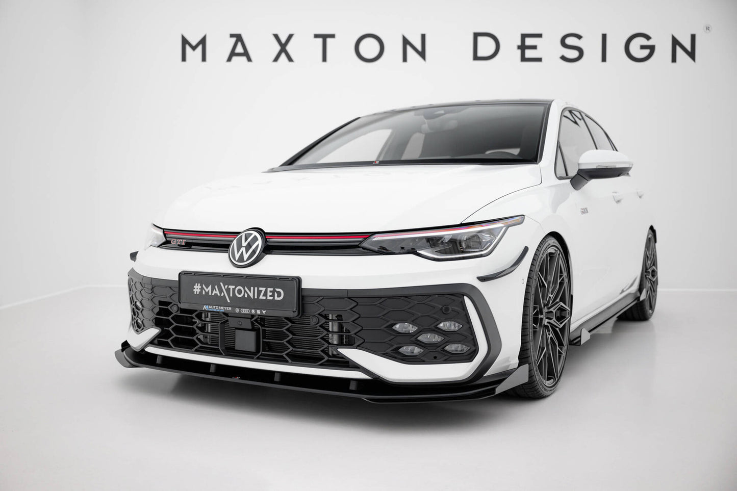 Flapsy Splittera VW Golf GTI Mk8 Facelift Maxton Design