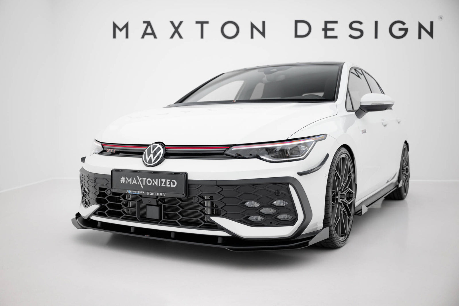 Flapsy Splittera VW Golf GTI Mk8 Facelift Maxton Design