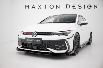 Flapsy Splittera VW Golf GTI Mk8 Facelift Maxton Design