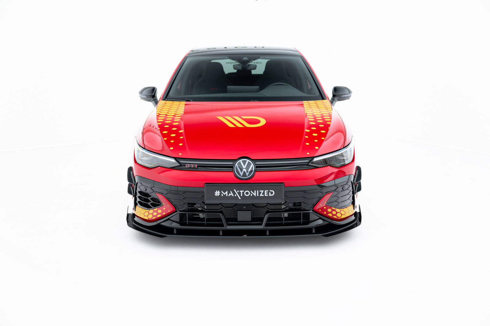 Flapsy Przednie Maxton Design VW Golf GTI Clubsport Mk8 Facelift