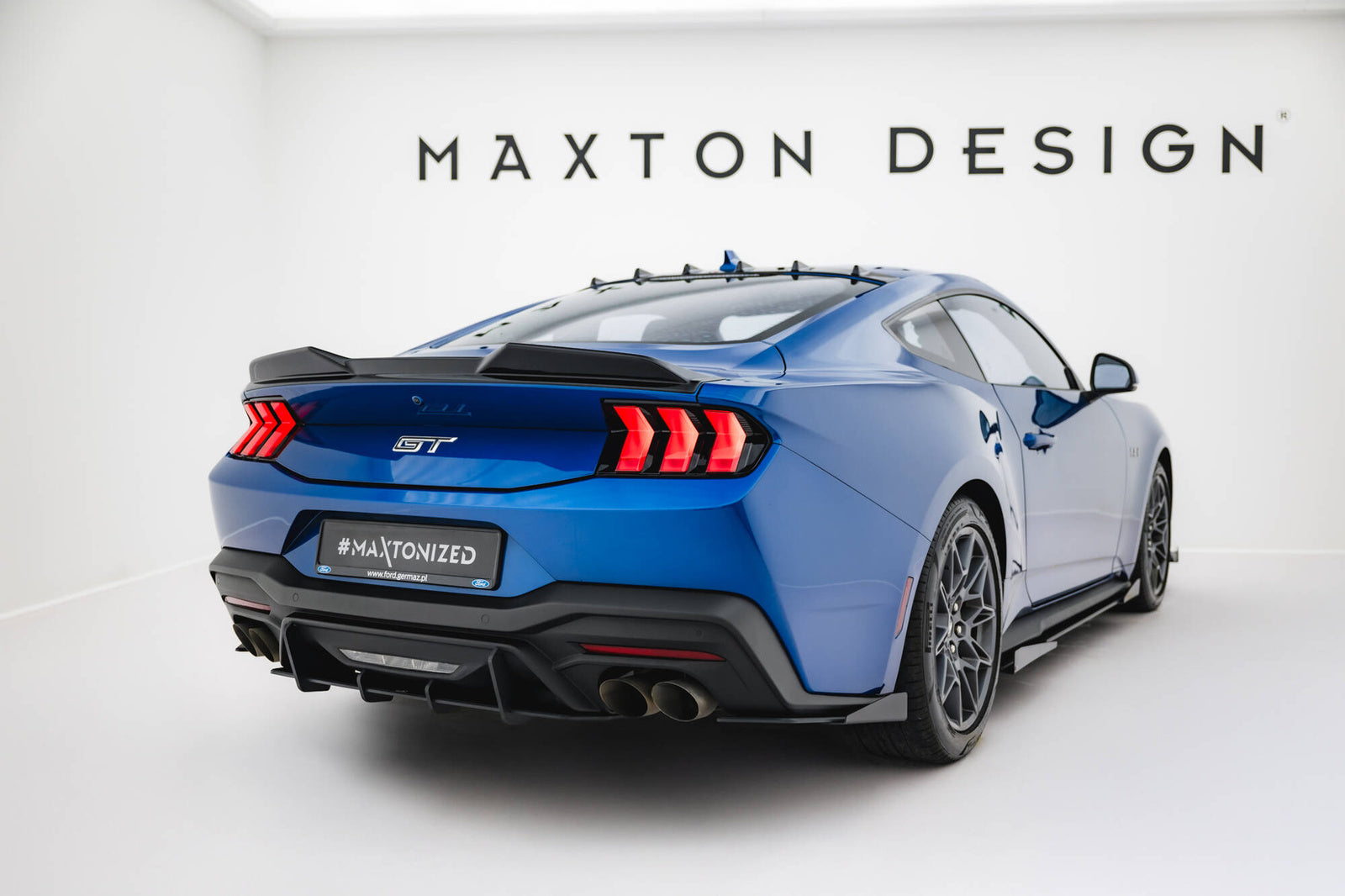 Flapsy Tylne Boczne Maxton Ford Mustang GT Mk7