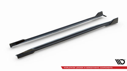 Karbonowe Splittery Boczne BMW X5 G05 Facelift M-Pack Maxton