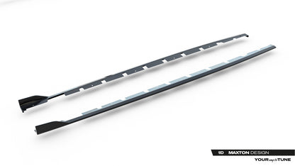 Karbonowe Splittery Boczne Audi RS3 8Y Facelift Maxton