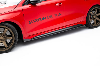 Karbonowe Splittery Boczne Audi RS3 8Y Facelift Maxton