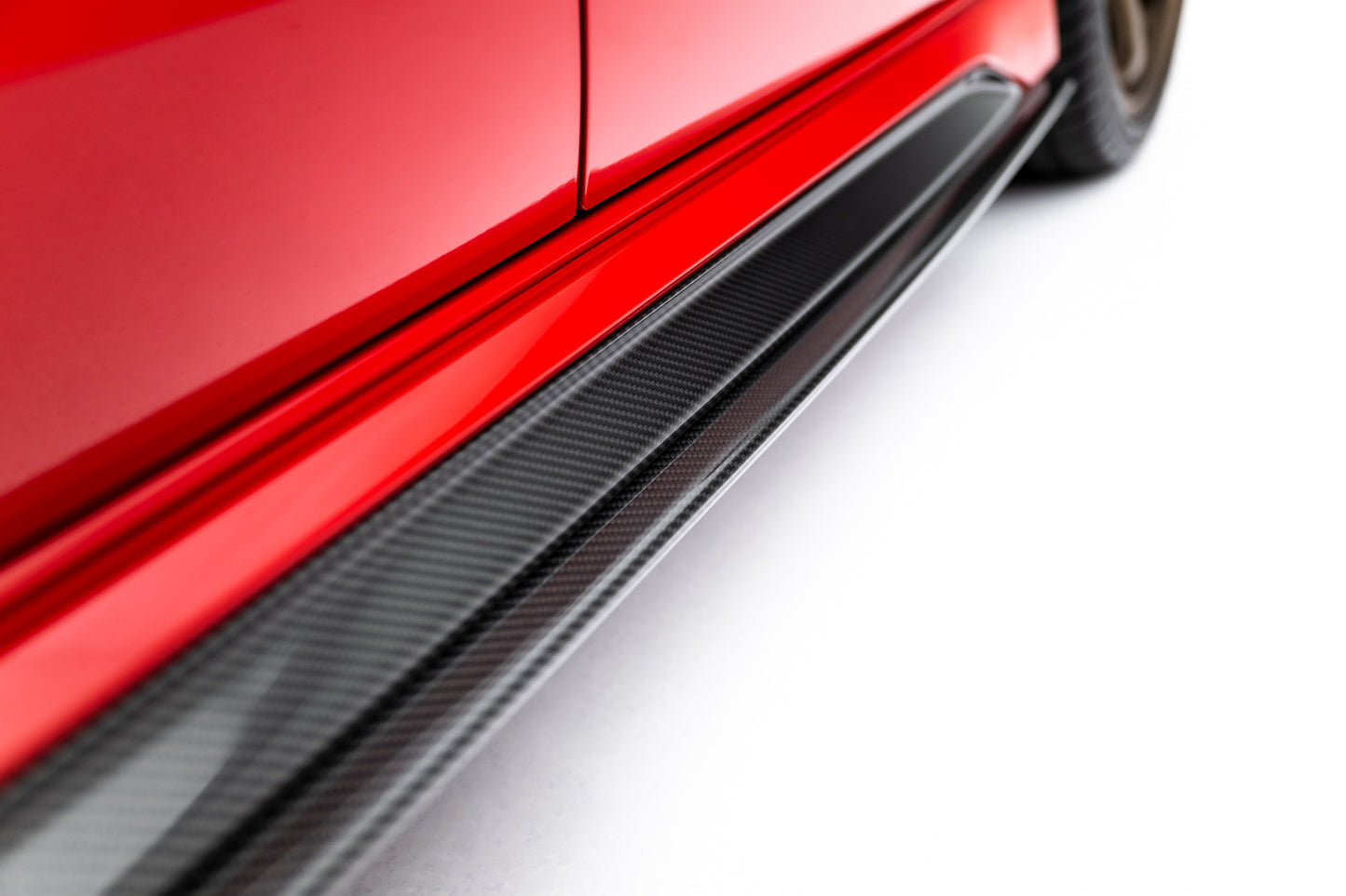 Karbonowe Splittery Boczne Audi RS3 8Y Facelift Maxton