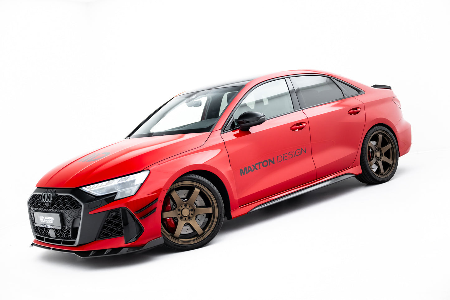 Karbonowe Splittery Tylne Audi RS3 Sedan 8Y Facelift Maxton