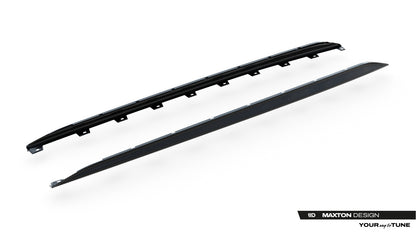 Karbonowe Splittery Tylne Audi RS3 Sedan 8Y Facelift Maxton