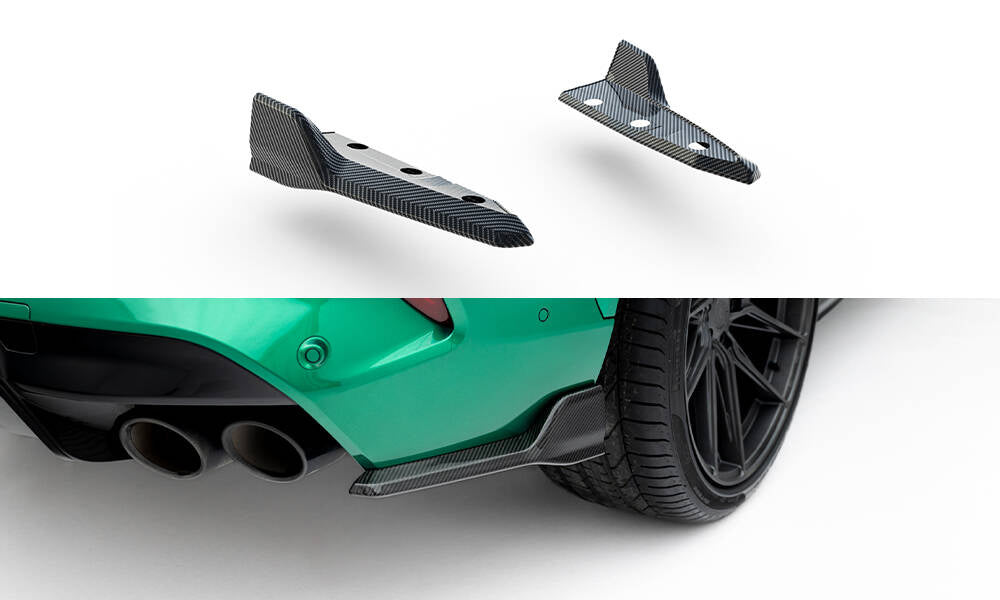Karbonowe Splittery Tylne BMW X5 M F95 Facelift Maxton
