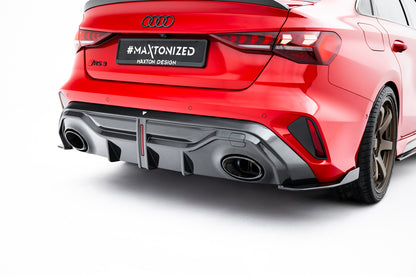 Karbonowy Dyfuzor Tylny Audi RS3 8Y Facelift Maxton Design