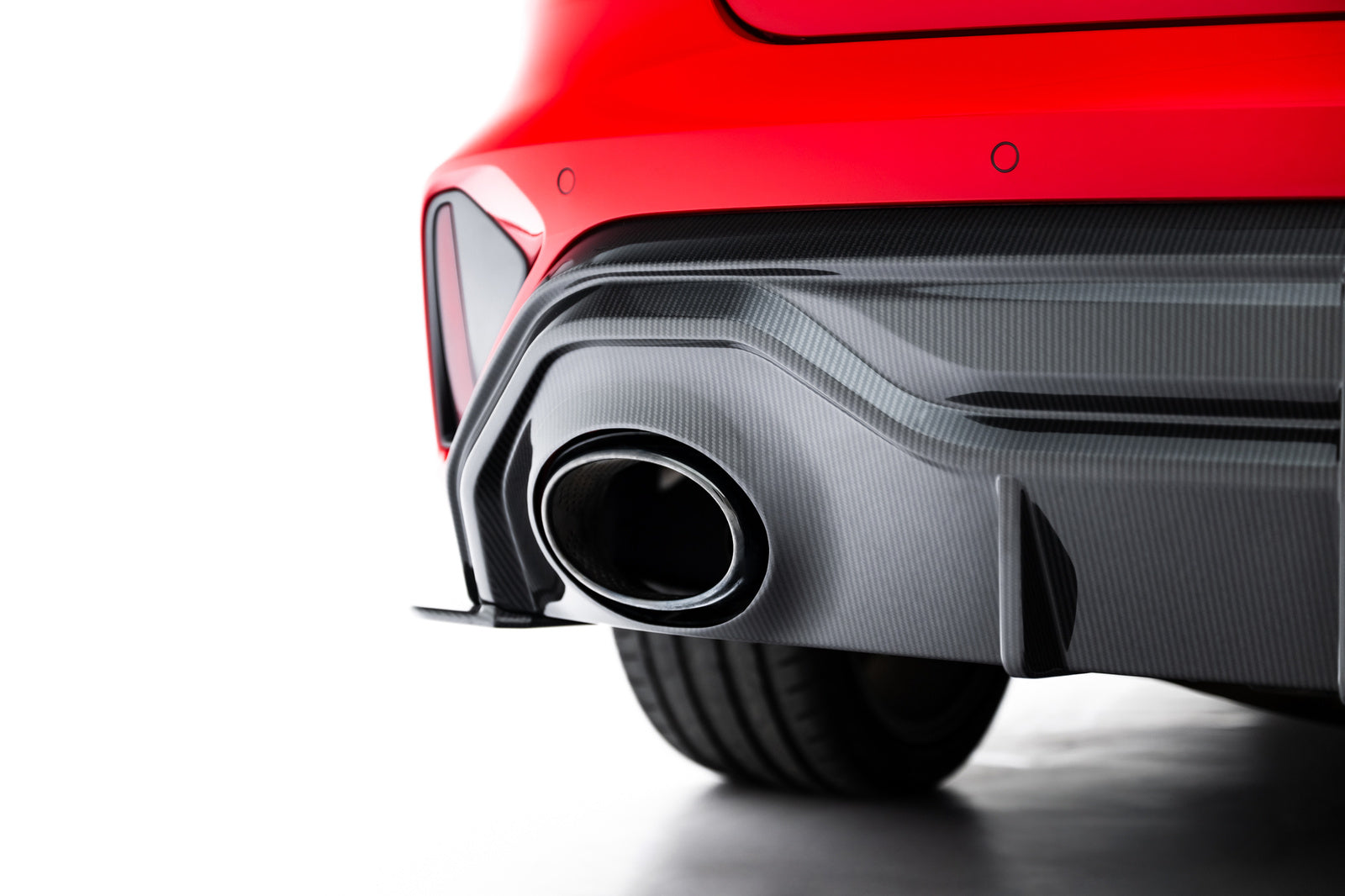 Karbonowy Dyfuzor Tylny Audi RS3 8Y Facelift Maxton Design
