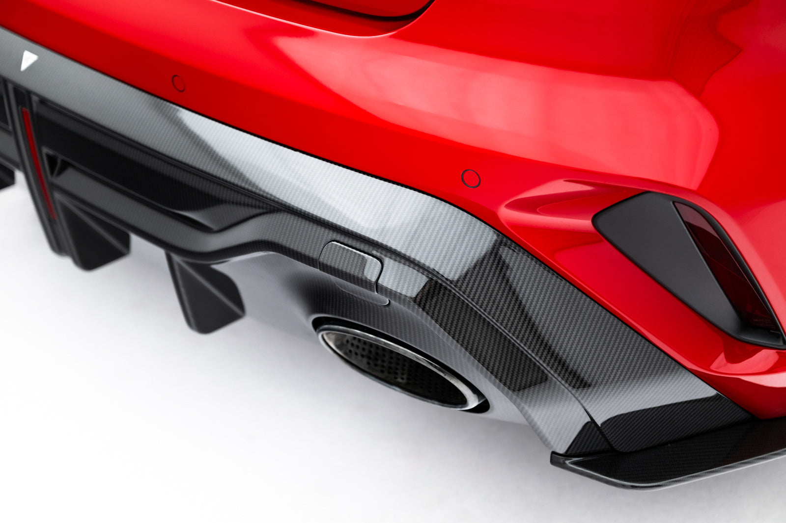 Karbonowy Dyfuzor Tylny Audi RS3 8Y Facelift Maxton Design