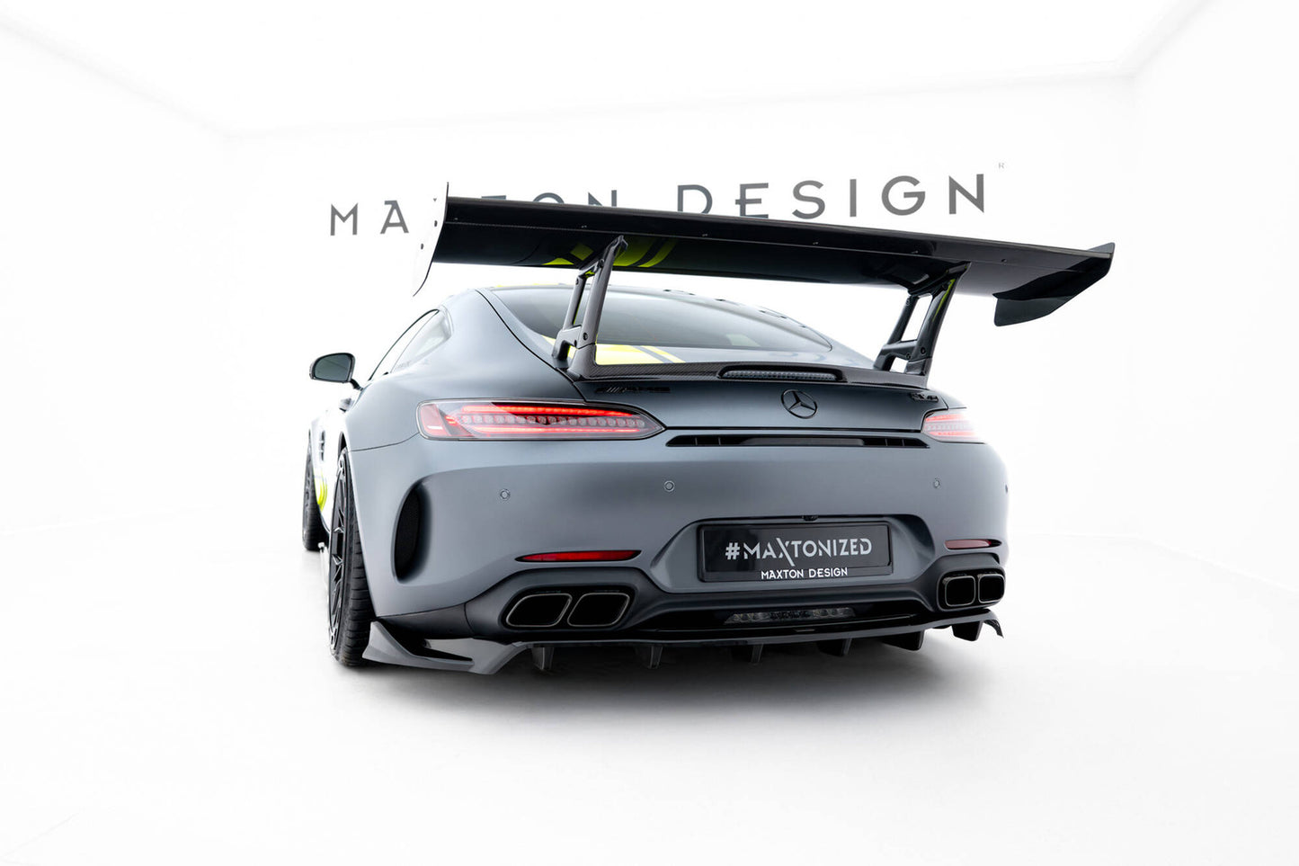 Karbonowy Spoiler Maxton Mercedes-AMG GTR C190 Facelift