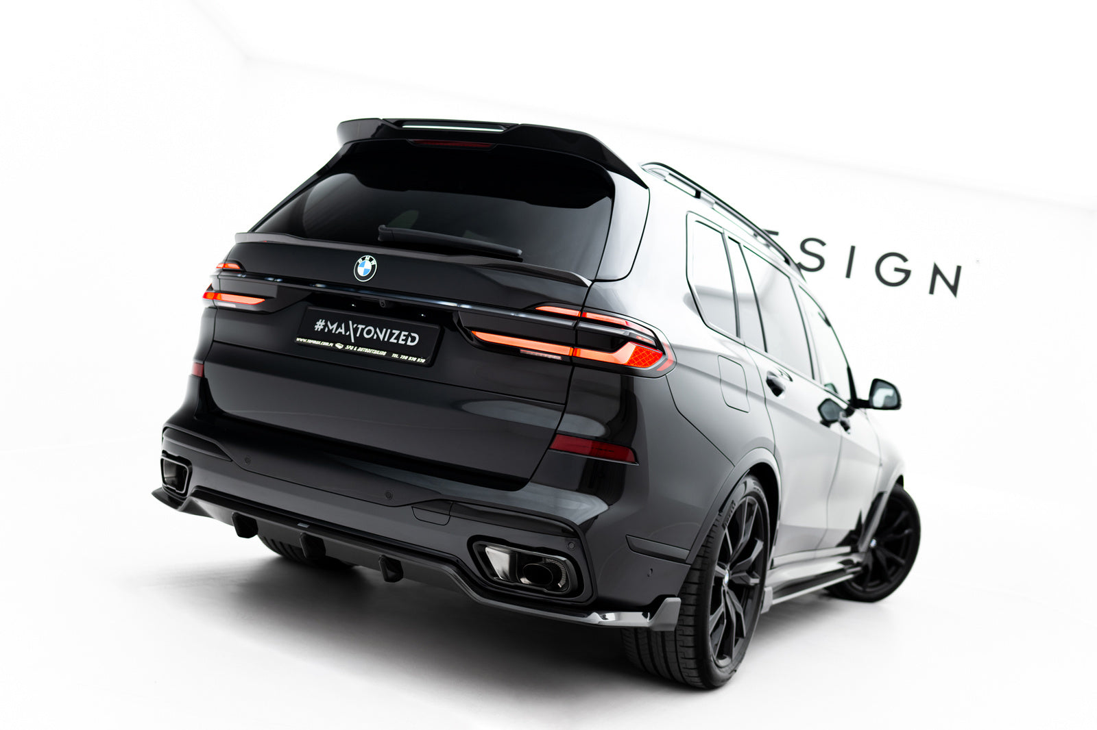 Karbonowy Spoiler Klapy BMW X7 G07 M-Pack Maxton Design