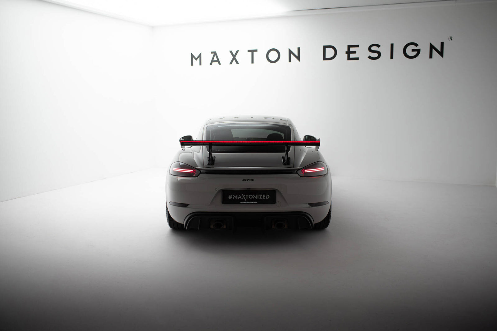 Karbonowy Spoiler Porsche 718 Cayman 982c GTS Maxton Design