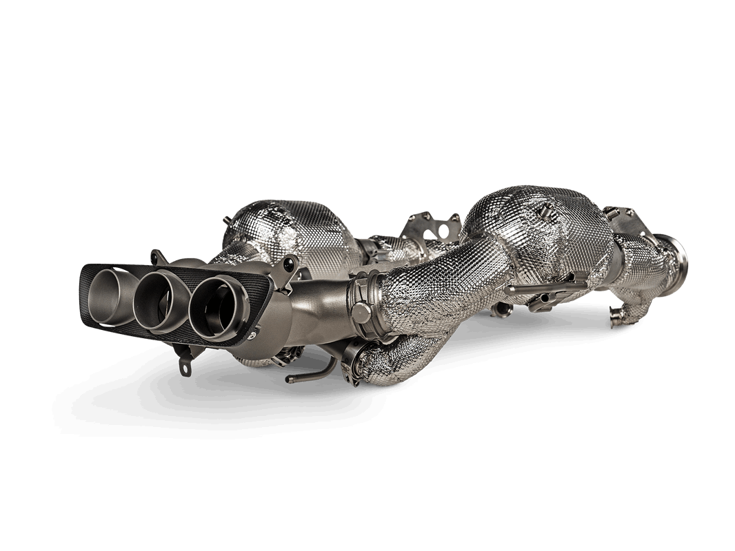Akrapovič Rury łączące ze stali nierdzewnej – Ferrari 296 GTB / Ferrari 296 GTS – zdjęcie 2
