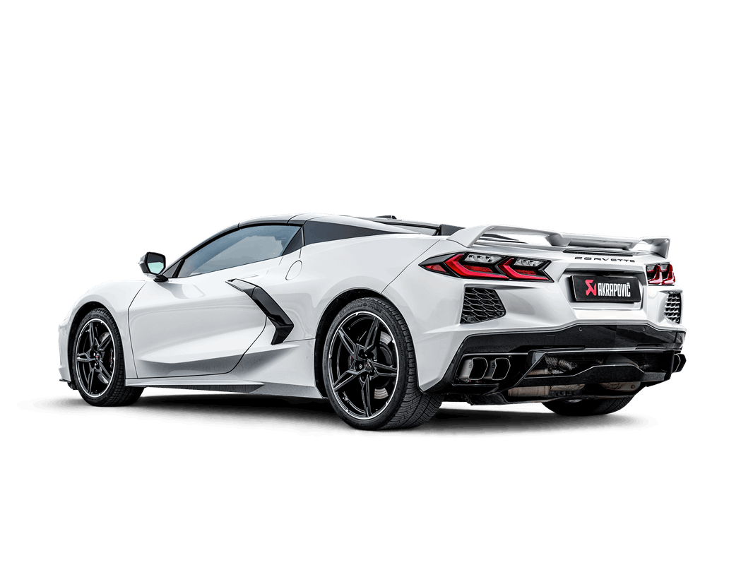Akrapovič Rury łączące z katalizatorami ze stali nierdzewnej – Chevrolet Corvette Stingray C8 – zdjęcie 3