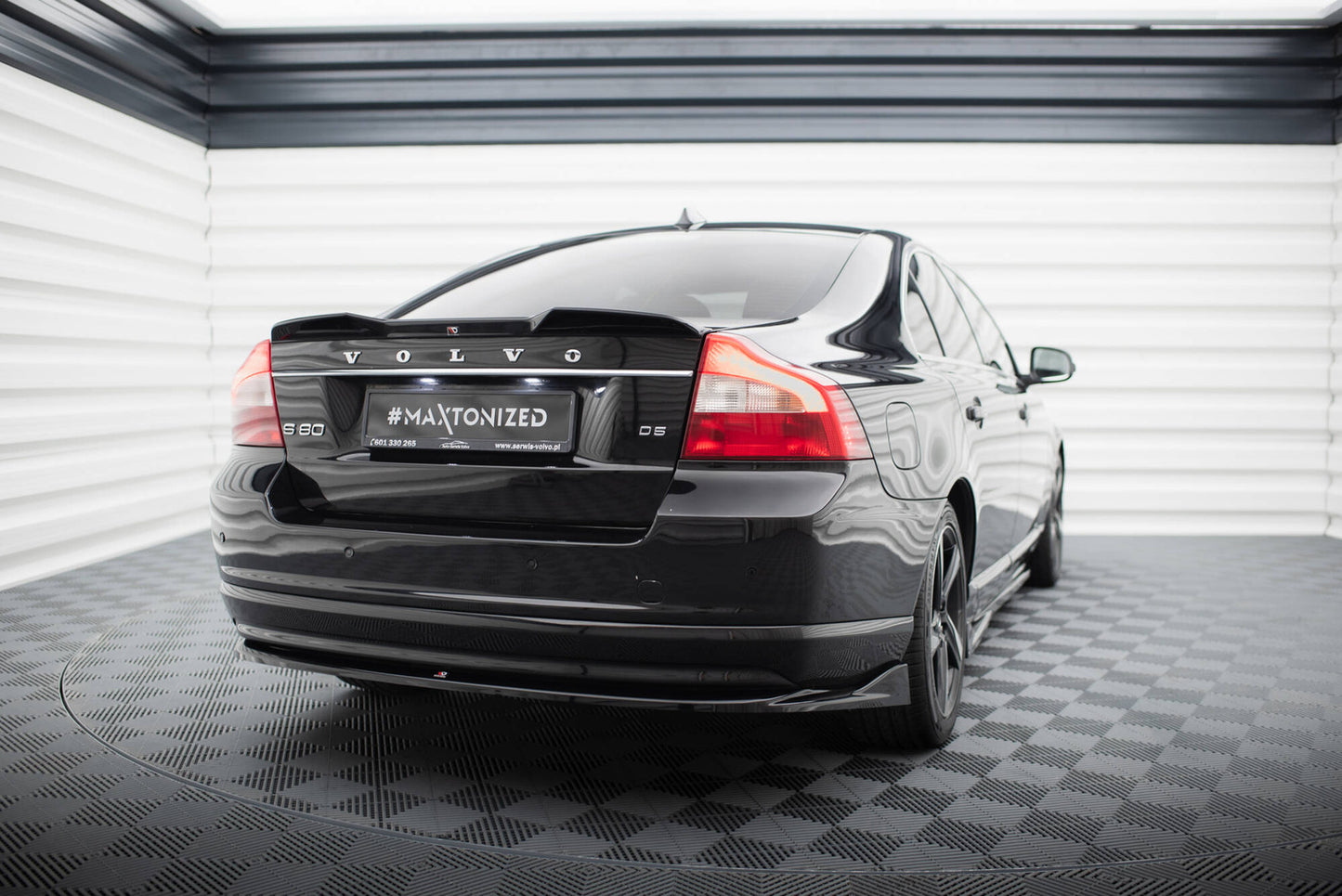 Przedłużenie Spoilera 3D Volvo S80 Mk2 Maxton Design