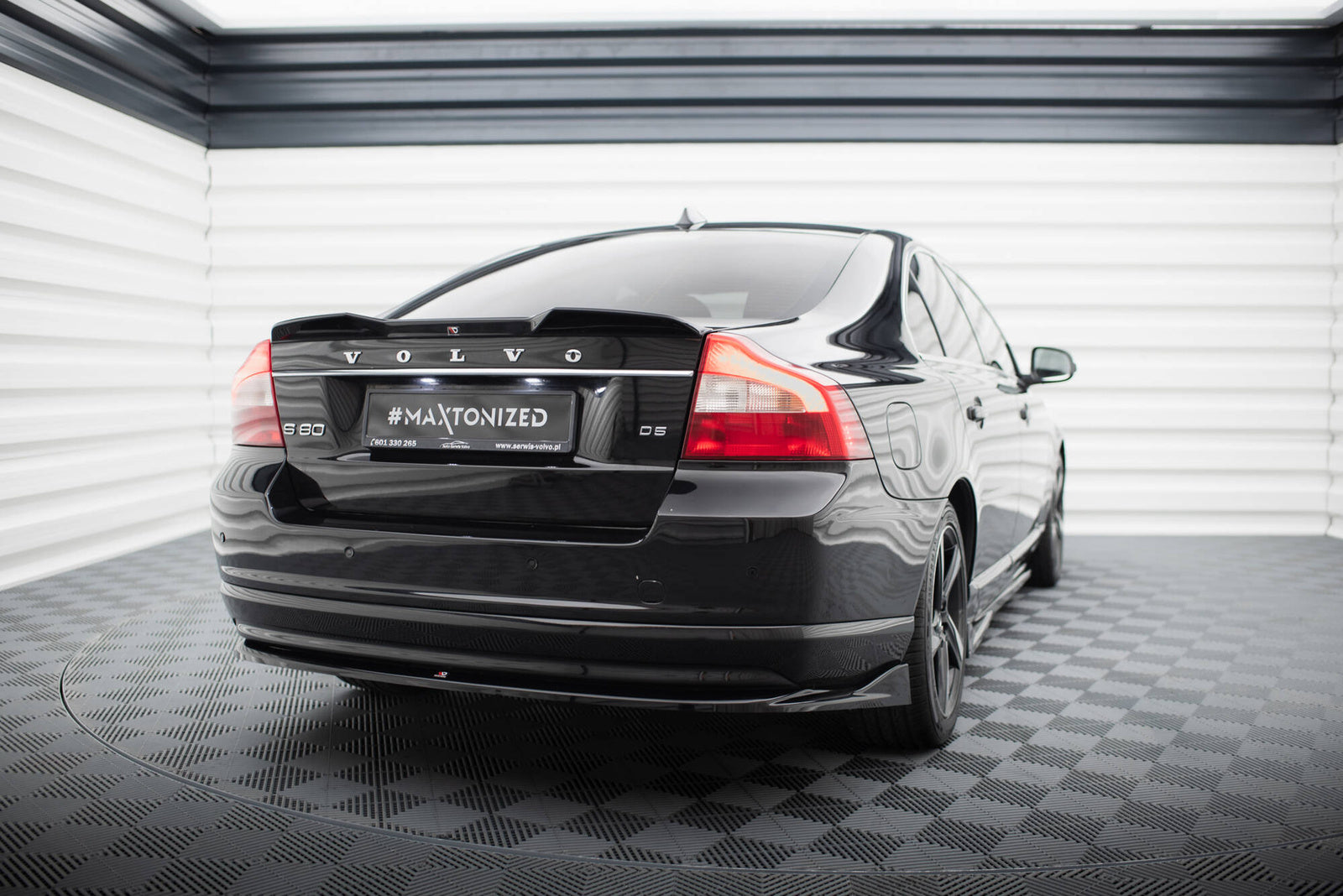 Przedłużenie Spoilera 3D Volvo S80 Mk2 Maxton Design