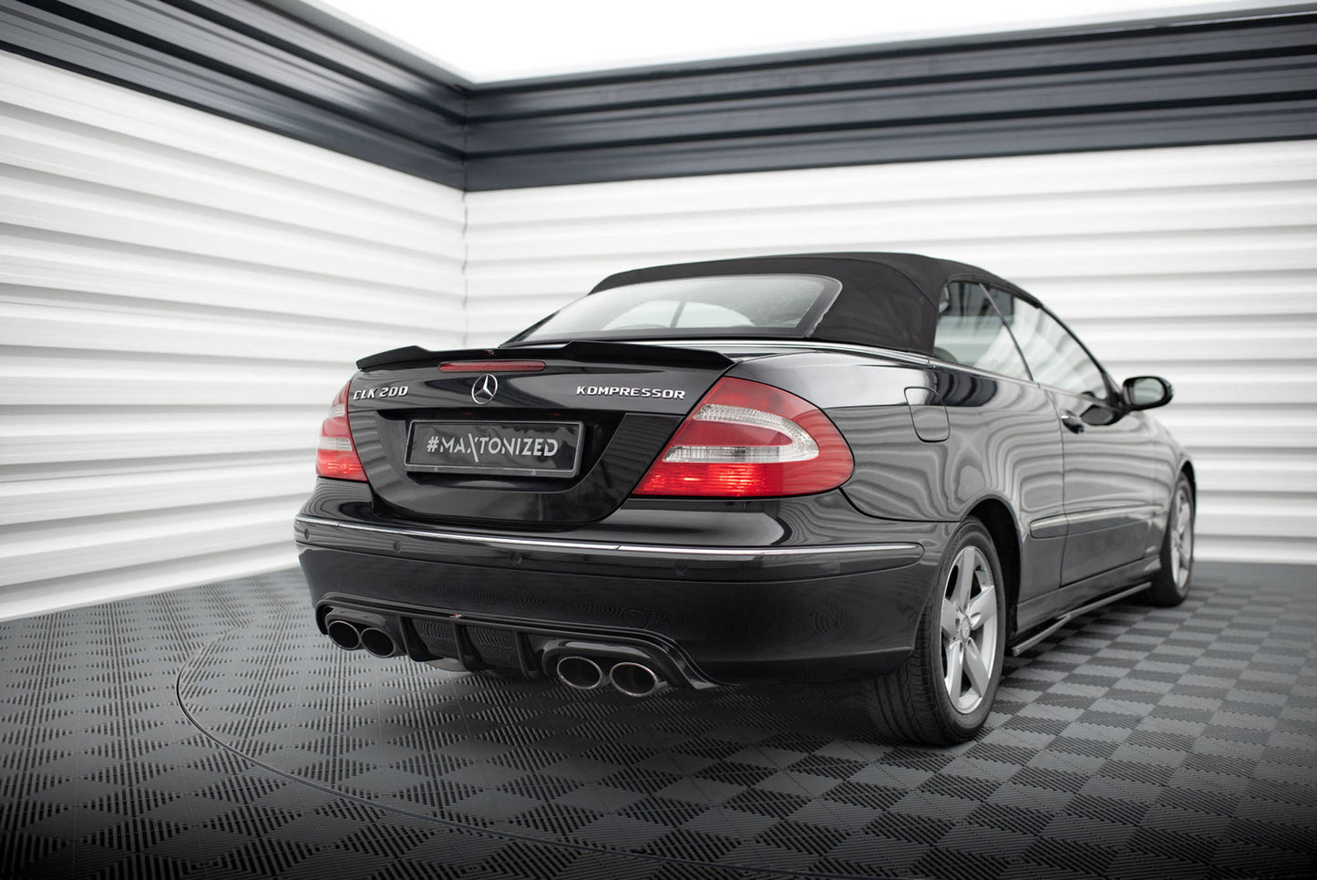Przedłużenie Spoilera Mercedes CLK A209 Maxton Design