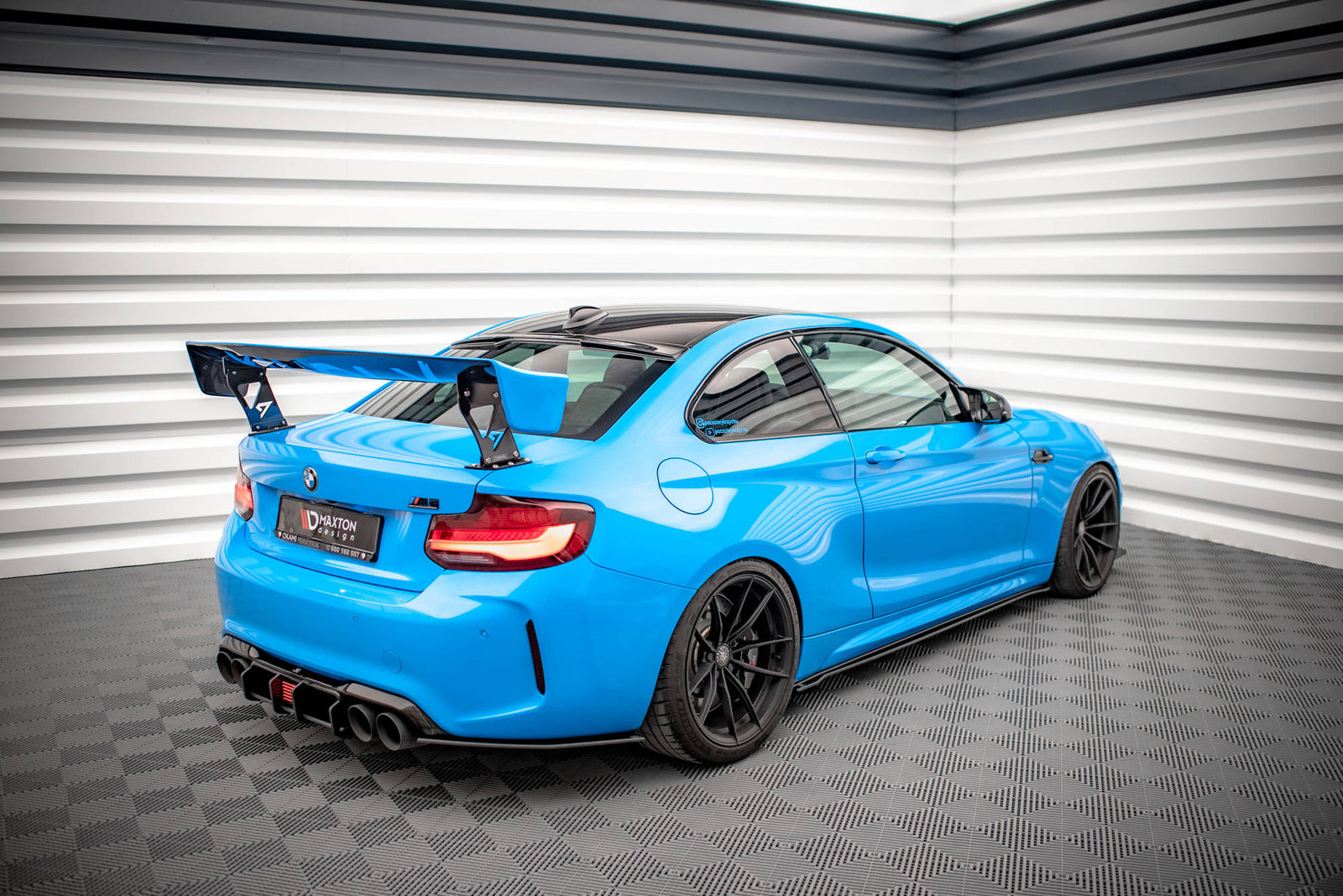 Przedłużenie Tylnej Szyby BMW M2 F87 Maxton Design