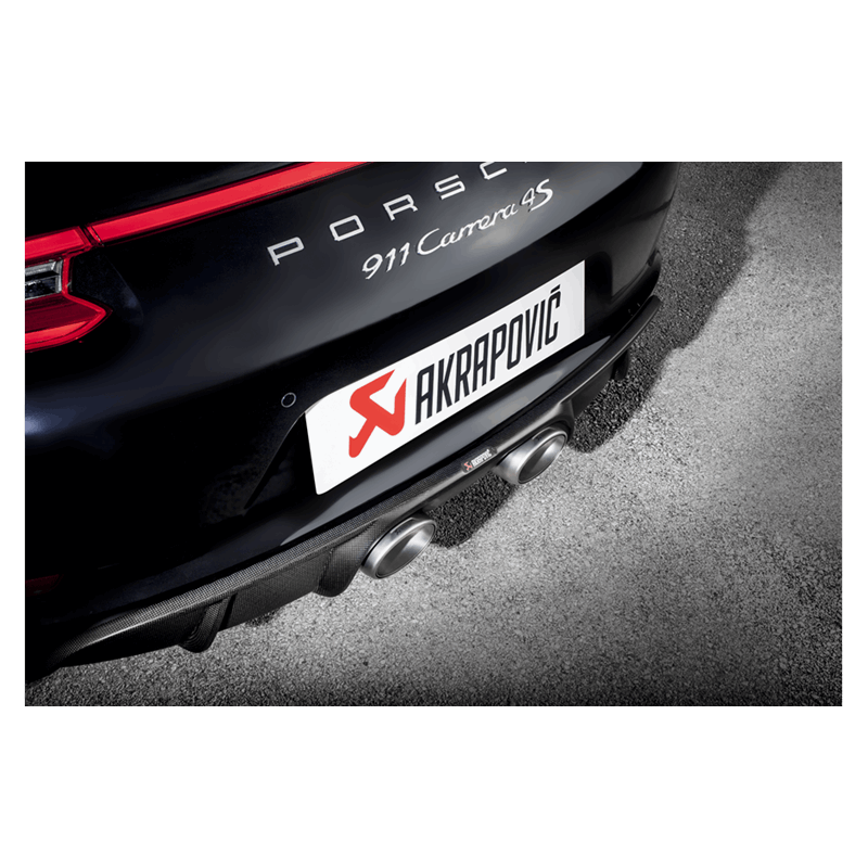 Akrapovič Dyfuzor tylny carbon mat – Porsche 911 Carrera 991.2 – zdjęcie 4