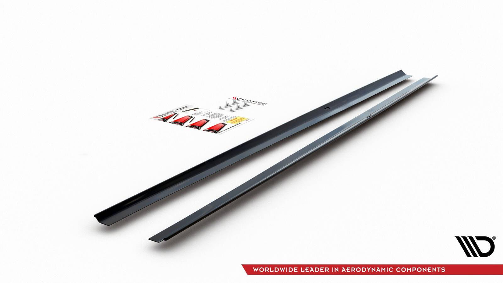 Progi z Dyfuzorami VW Polo Mk6 GTI Maxton Design