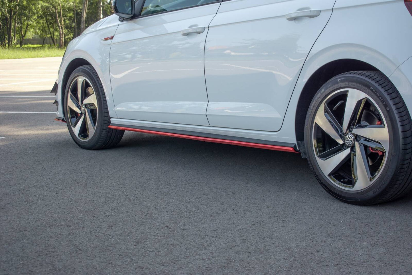 Progi z Dyfuzorami VW Polo Mk6 GTI Maxton Design