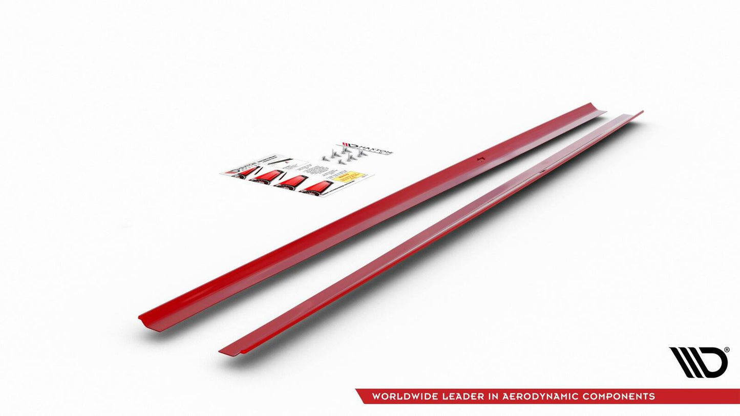Progi z Dyfuzorami VW Polo Mk6 GTI Maxton Design