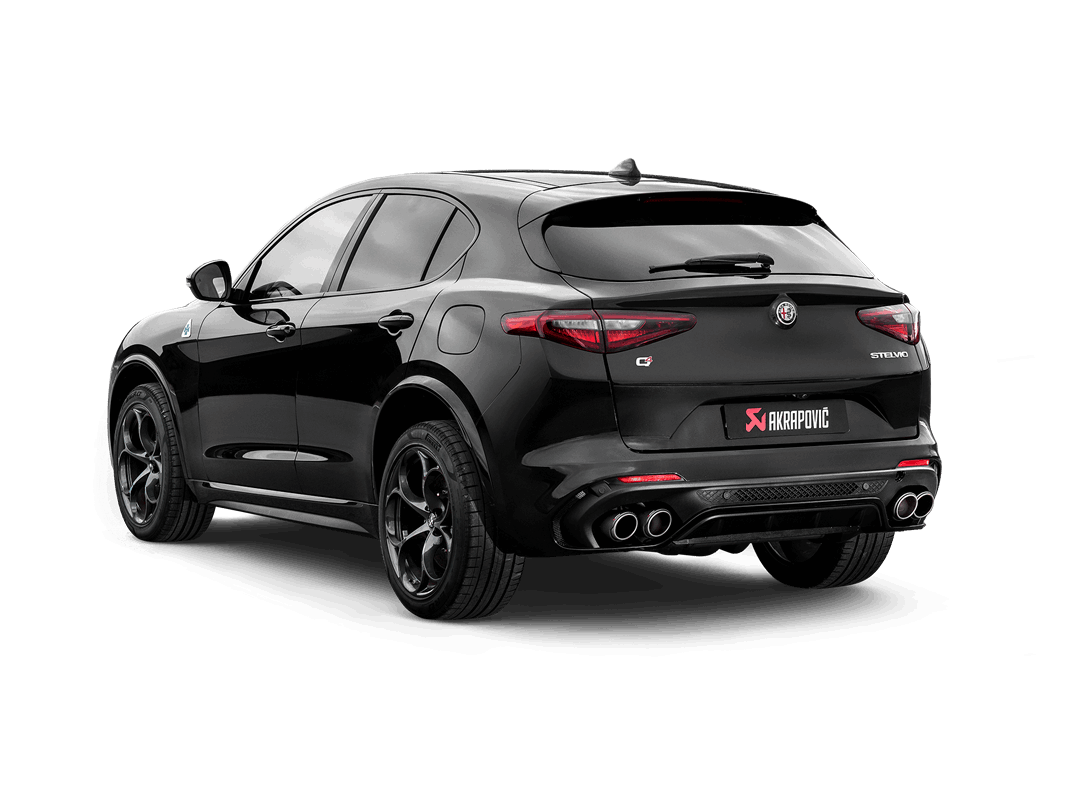 Akrapovič Wydech Slip-On tytan – Alfa Romeo Stelvio Quadrifoglio 949 – zdjęcie 4