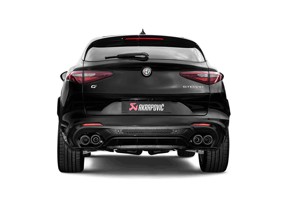 Akrapovič Wydech Slip-On tytan – Alfa Romeo Stelvio Quadrifoglio 949 – zdjęcie 5