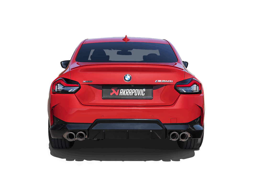 Akrapovič Wydech Slip-On tytan – BMW Seria 2 M240I G42 – zdjęcie 3
