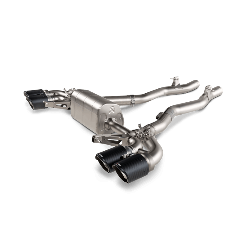 Akrapovič Wydech Slip-On tytan – BMW M8 Standard / Competition F91