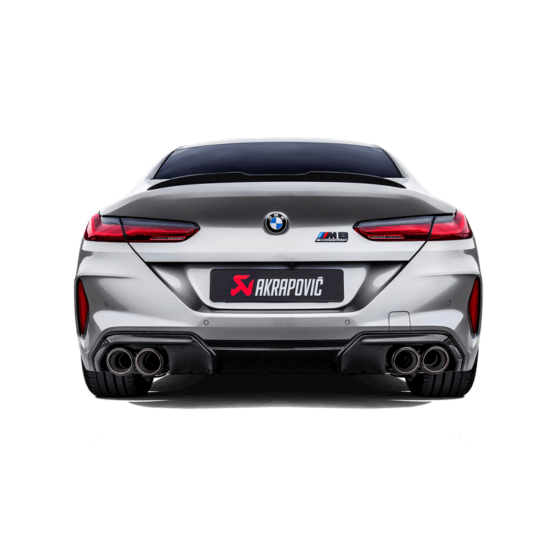 Akrapovič Wydech Slip-On tytan – BMW M8 Standard / Competition F93 – zdjęcie 3