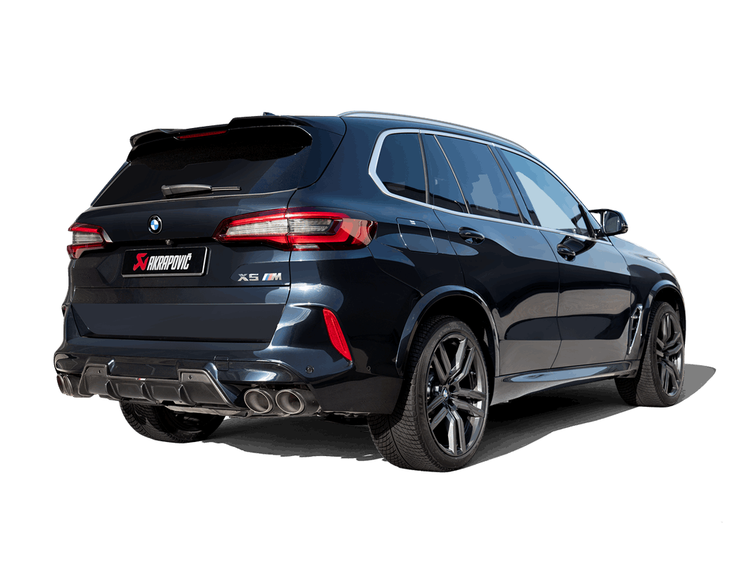 Akrapovič Wydech Slip-On tytan 2021–2023 OPF/GPF – BMW X5 M F95 / BMW X6 M F96 – zdjęcie 2