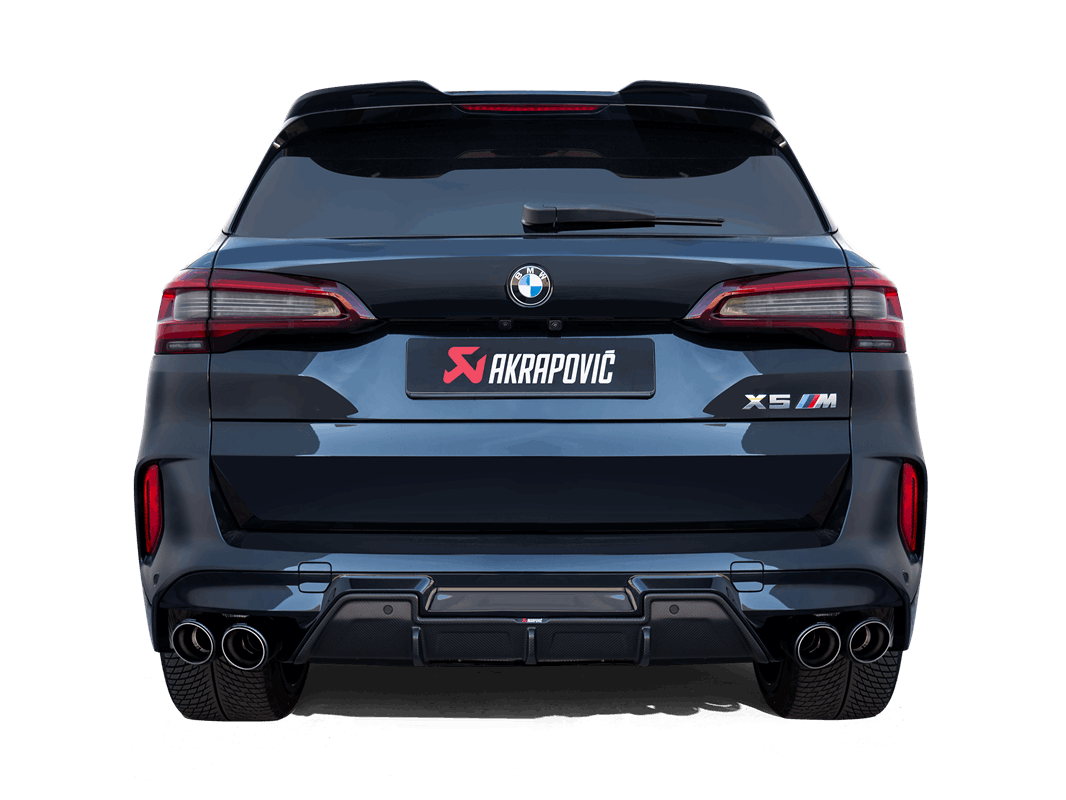 Akrapovič Wydech Slip-On tytan 2021–2023 OPF/GPF – BMW X5 M F95 / BMW X6 M F96 – zdjęcie 3