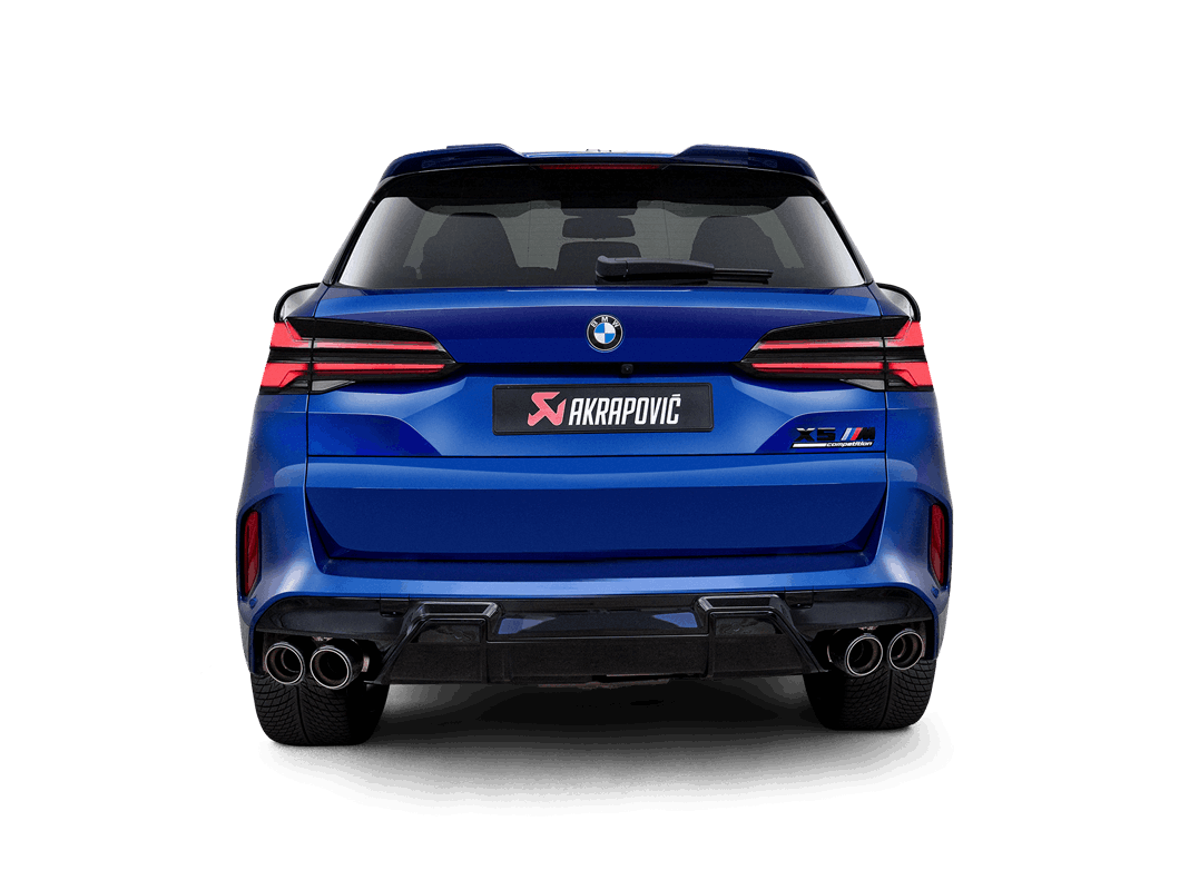 Akrapovič Wydech Slip-On tytan 2024 OPF/GPF – BMW X5 M F95 / BMW X6 M F96 – zdjęcie 3